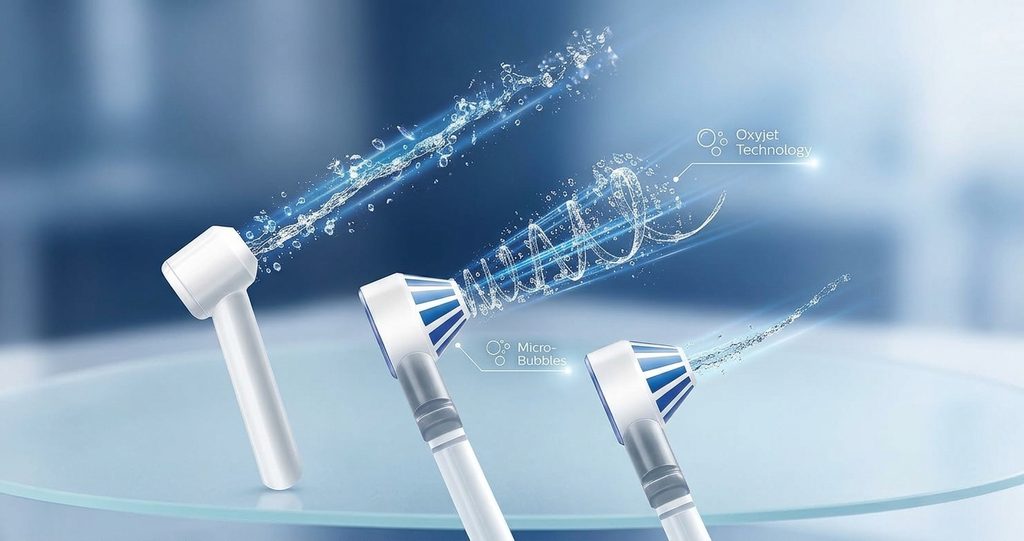 Hydropulseur technologie Oxyjet