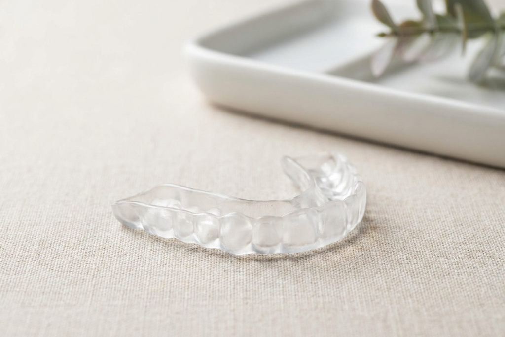 Gouttière anti bruxisme pour protéger les dents pendant le sommeil